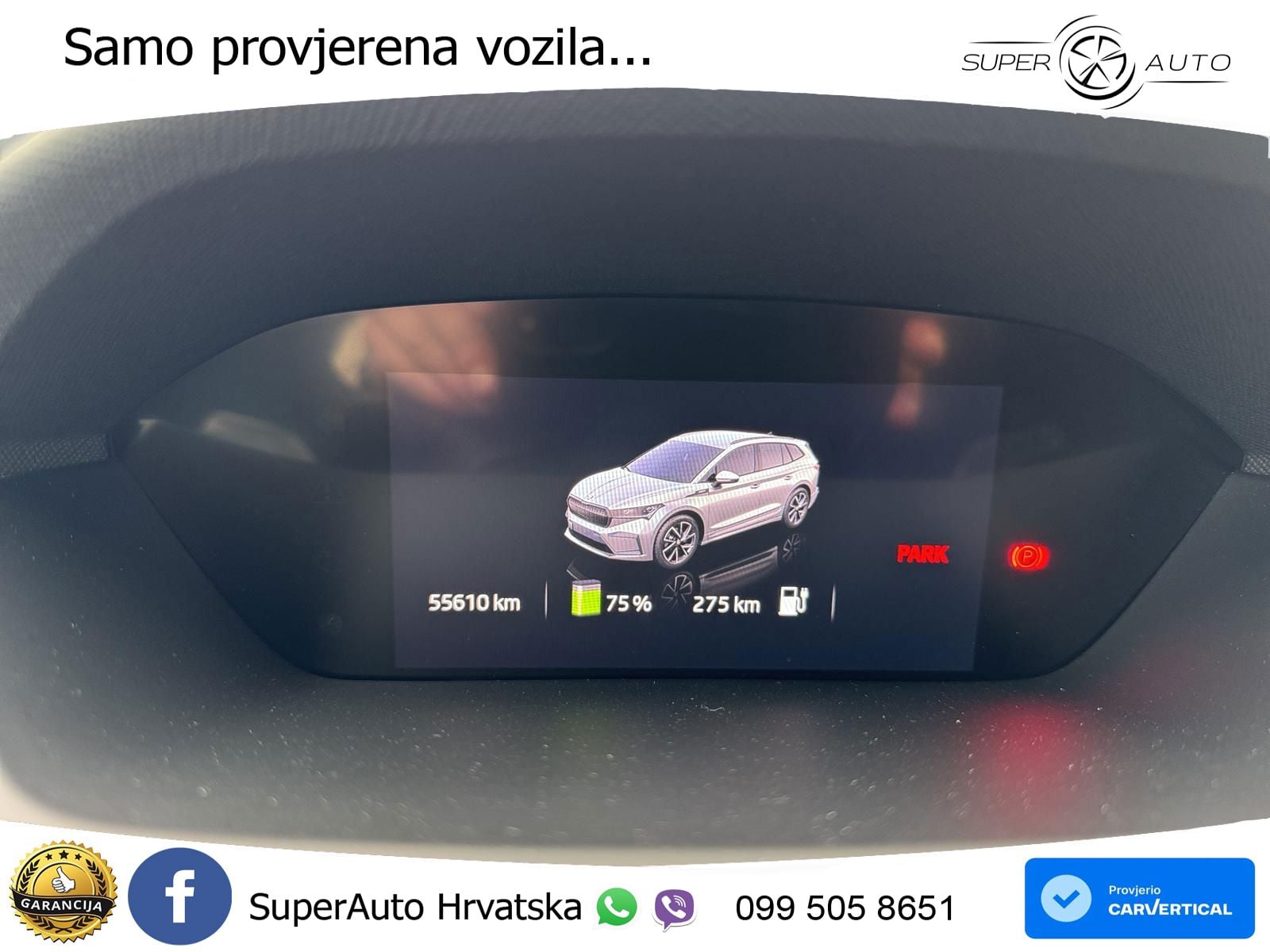 Škoda Enyaq iV 80x 82 kWh (265 KS) AWD SportLine LED+GR SJED+ACC