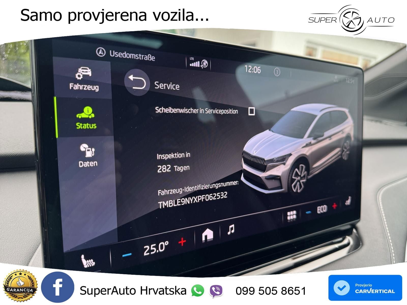 Škoda Enyaq iV 80x 82 kWh (265 KS) AWD SportLine LED+GR SJED+ACC