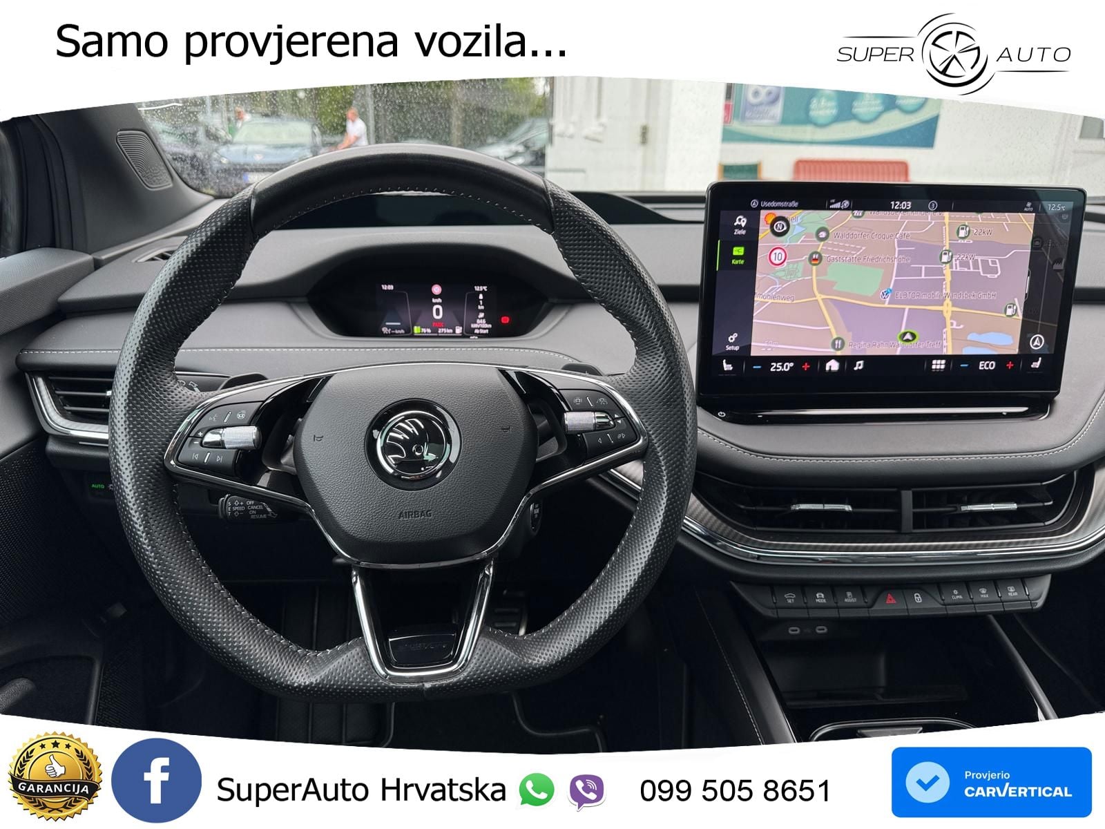 Škoda Enyaq iV 80x 82 kWh (265 KS) AWD SportLine LED+GR SJED+ACC