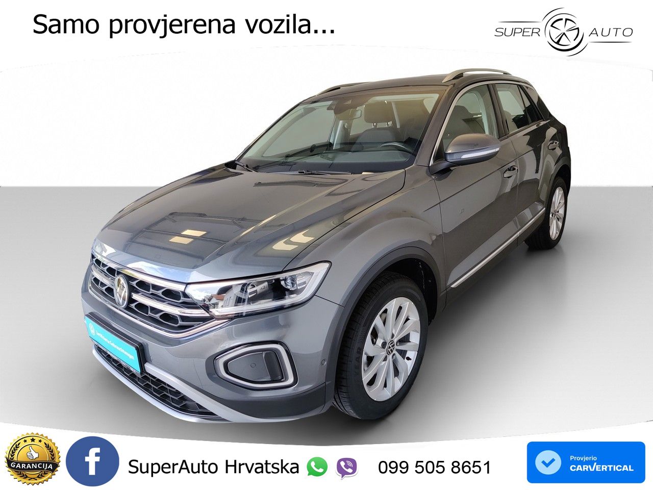 Volkswagen T-Roc 1.5 TSI (150 KS) LED+GR SJED+ACC