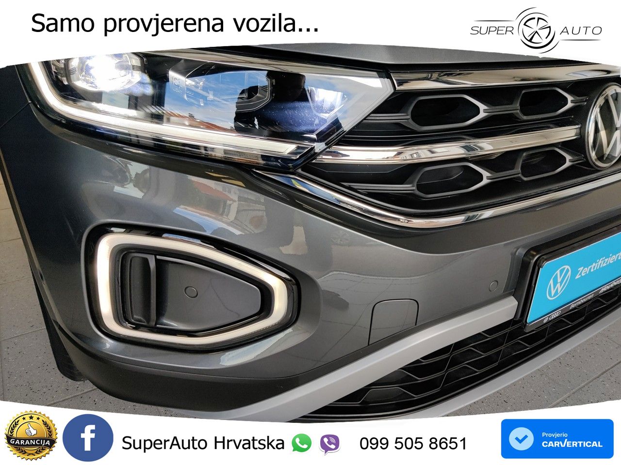Volkswagen T-Roc 1.5 TSI (150 KS) LED+GR SJED+ACC