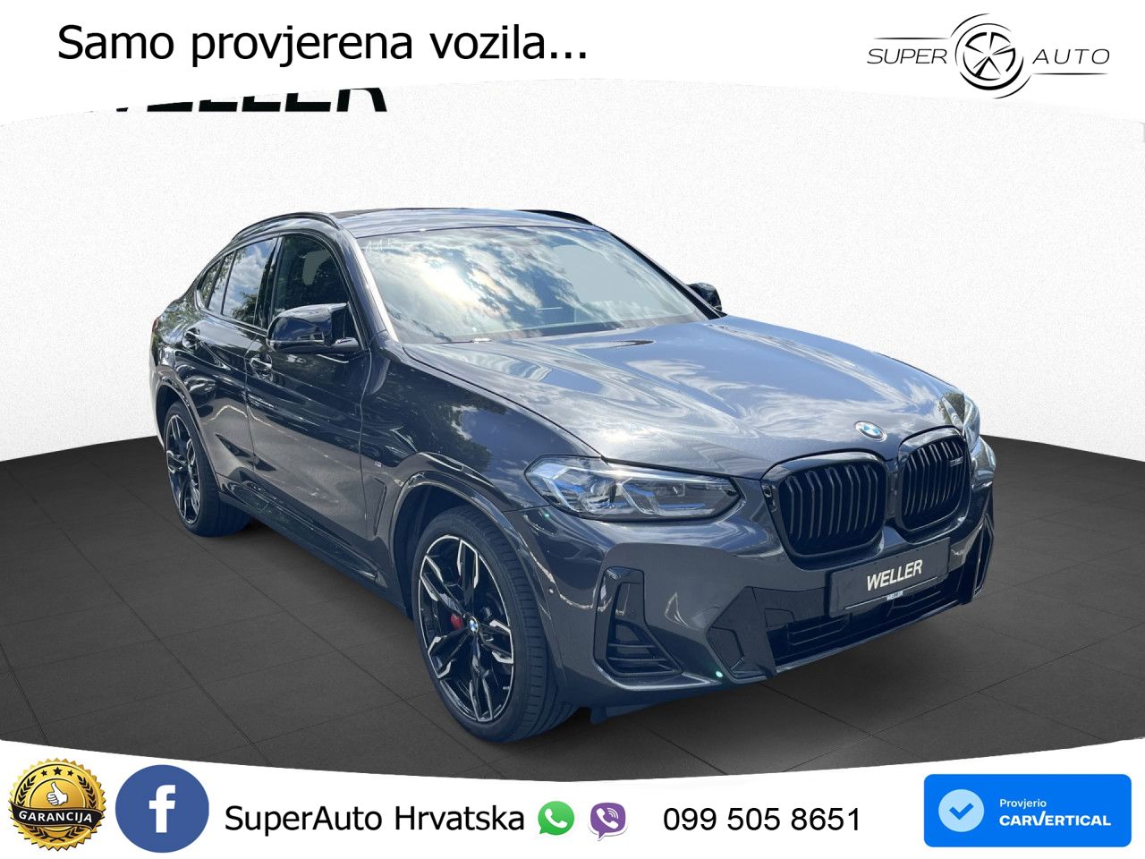 BMW X4 M40d (340 KS) xDrive Steptronic ACC+HEAD+4xGR SJED+360+PANO