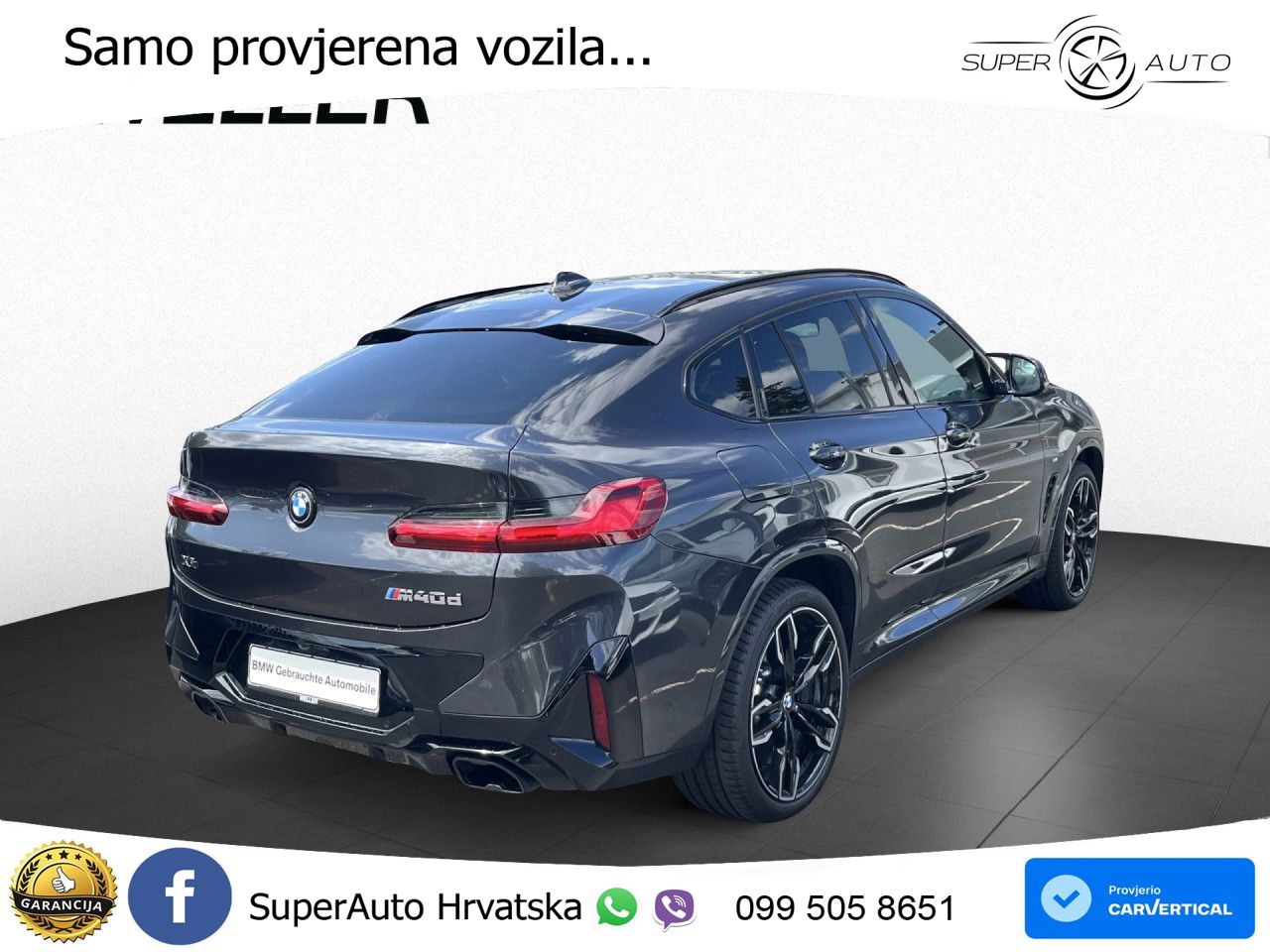 BMW X4 M40d (340 KS) xDrive Steptronic ACC+HEAD+4xGR SJED+360+PANO
