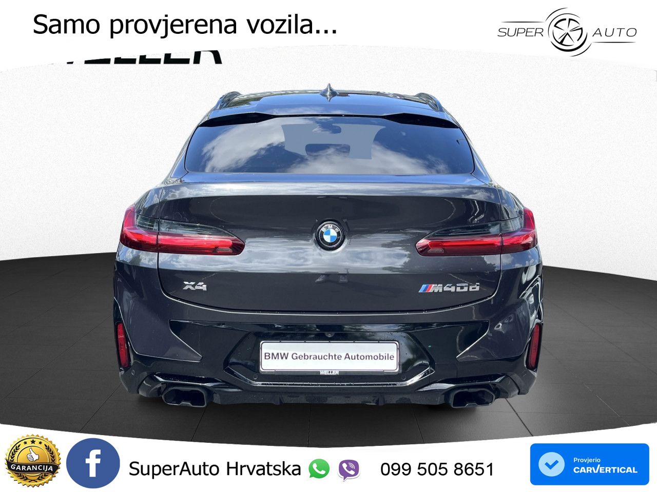 BMW X4 M40d (340 KS) xDrive Steptronic ACC+HEAD+4xGR SJED+360+PANO