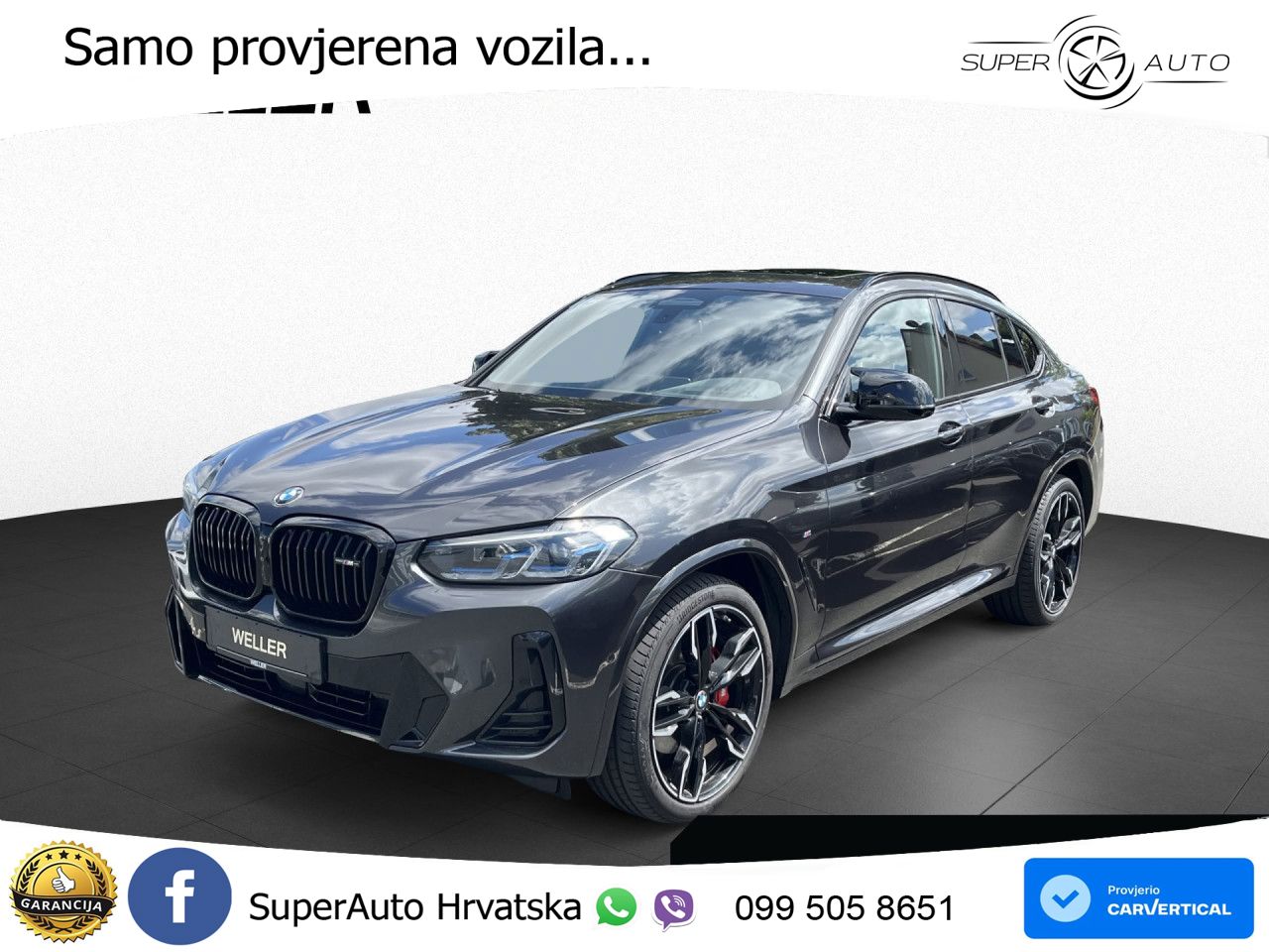 BMW X4 M40d (340 KS) xDrive Steptronic ACC+HEAD+4xGR SJED+360+PANO