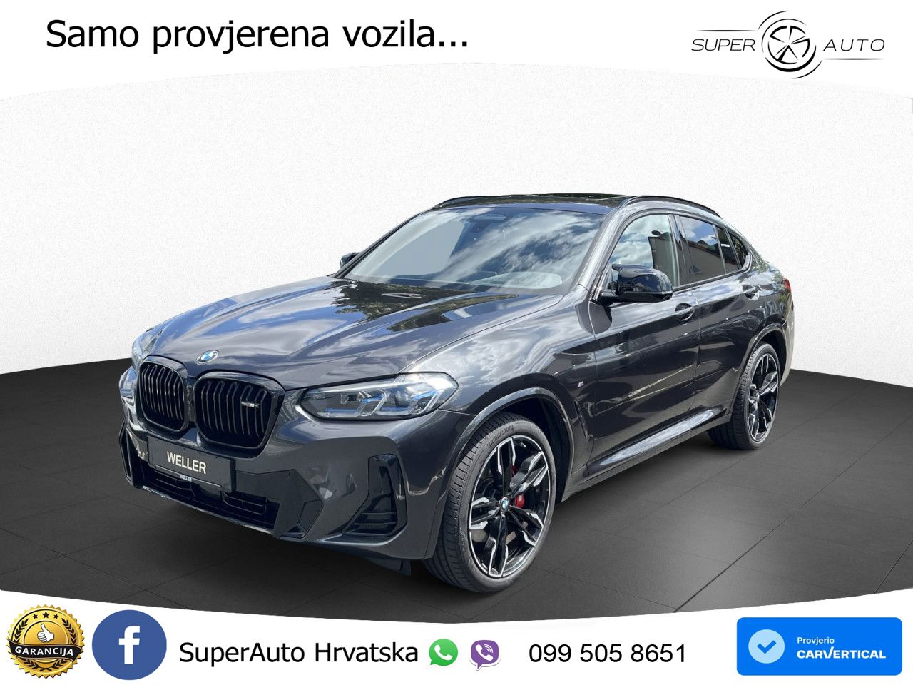 BMW X4 M40d (340 KS) xDrive Steptronic ACC+HEAD+4xGR SJED+360+PANO