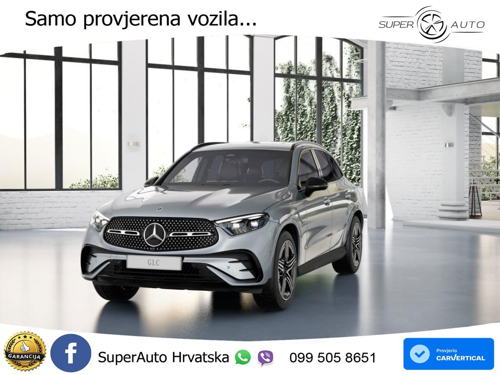 Mercedes GLC 220d (197 KS) 4MATIC 9G-TRONIC AMG LED+GR SJED+ACC