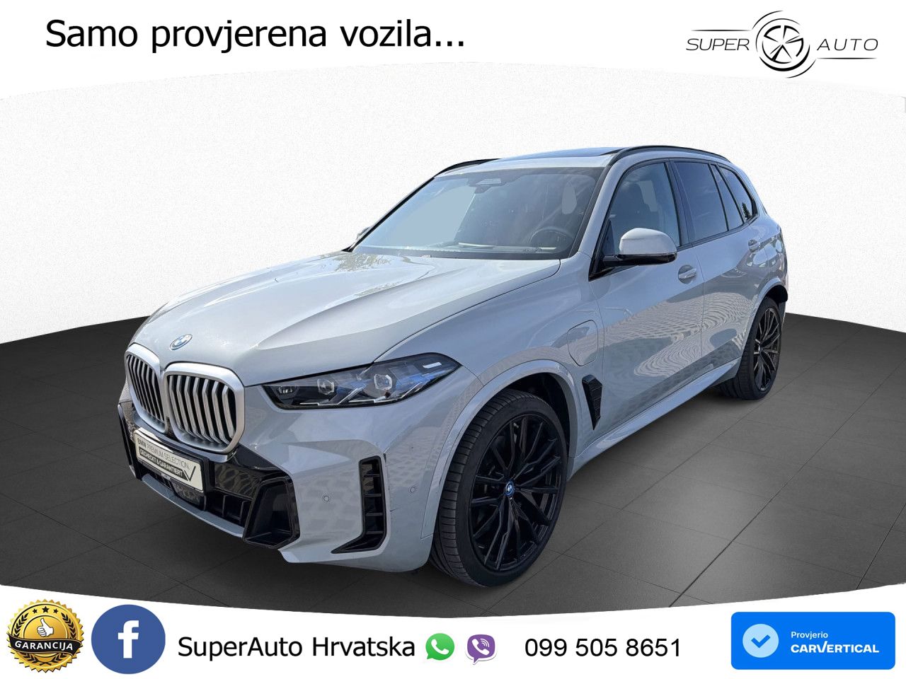 BMW X5 50e (489 KS) xDrive Steptronic M Sport ACC+HEAD+4xGR SJED+360+PANO