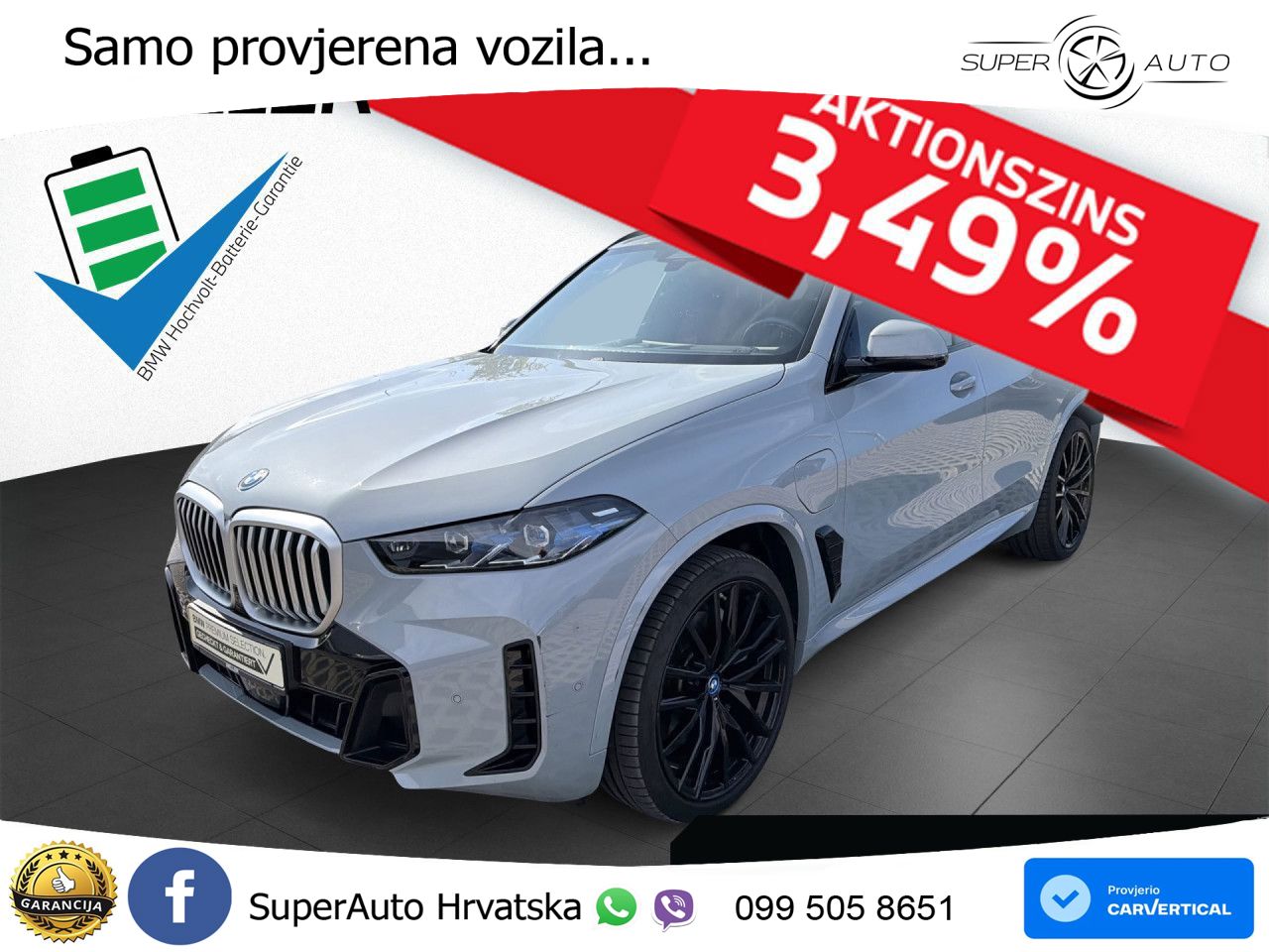BMW X5 50e (489 KS) xDrive Steptronic M Sport ACC+HEAD+4xGR SJED+360+PANO