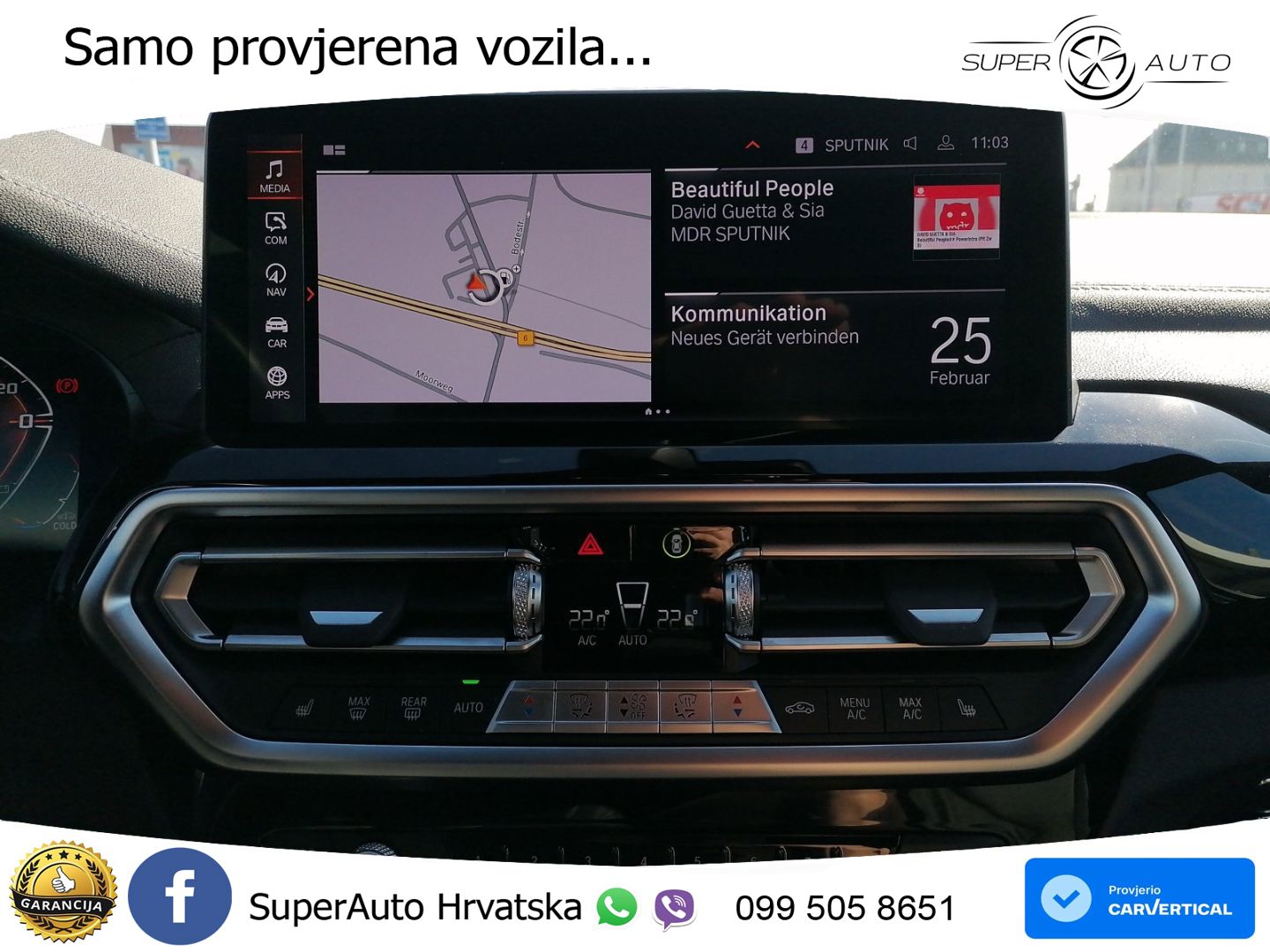 BMW X3 M40d xDrive Steptronic LED+GR SJED+ACC