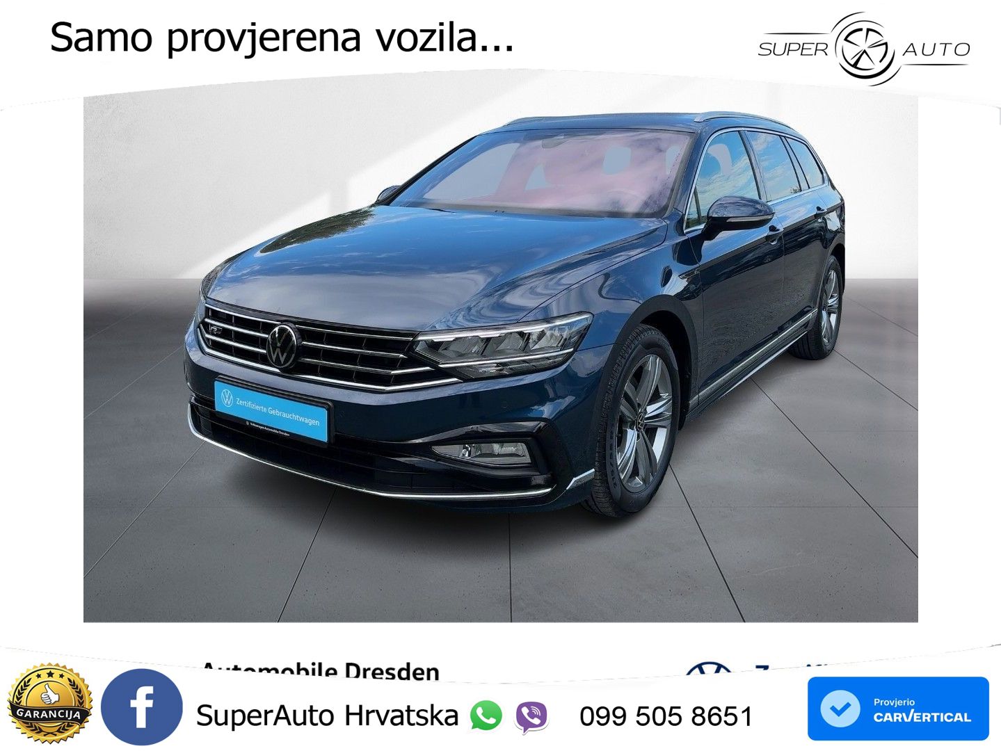 Volkswagen Passat Variant 2.0 TDI (150 KS) DSG Business LED+GR SJED+ACC