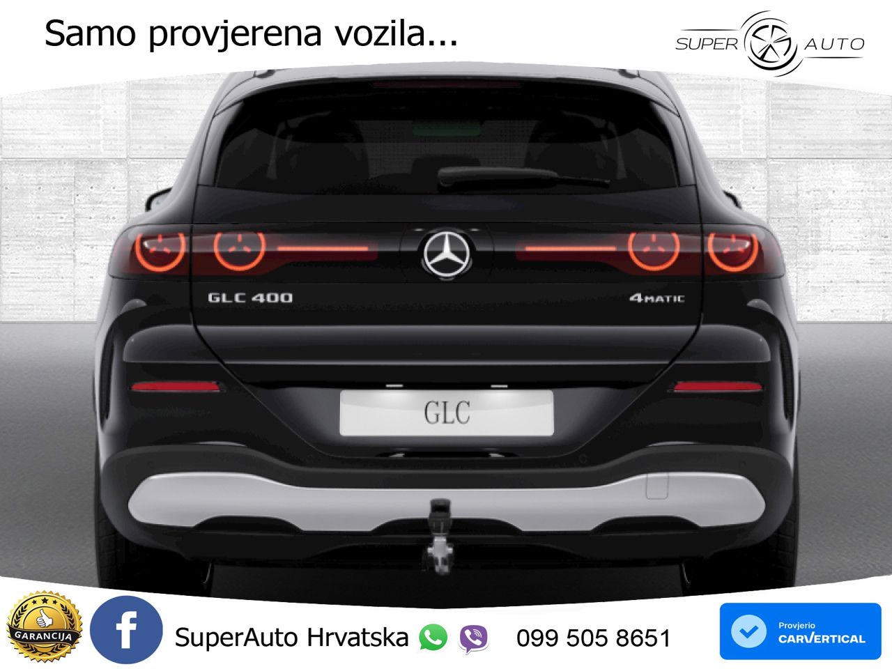 Mercedes GLC 400 94 kWh (489 KS) 4MATIC EQ Technology LED+GR SJED+ACC
