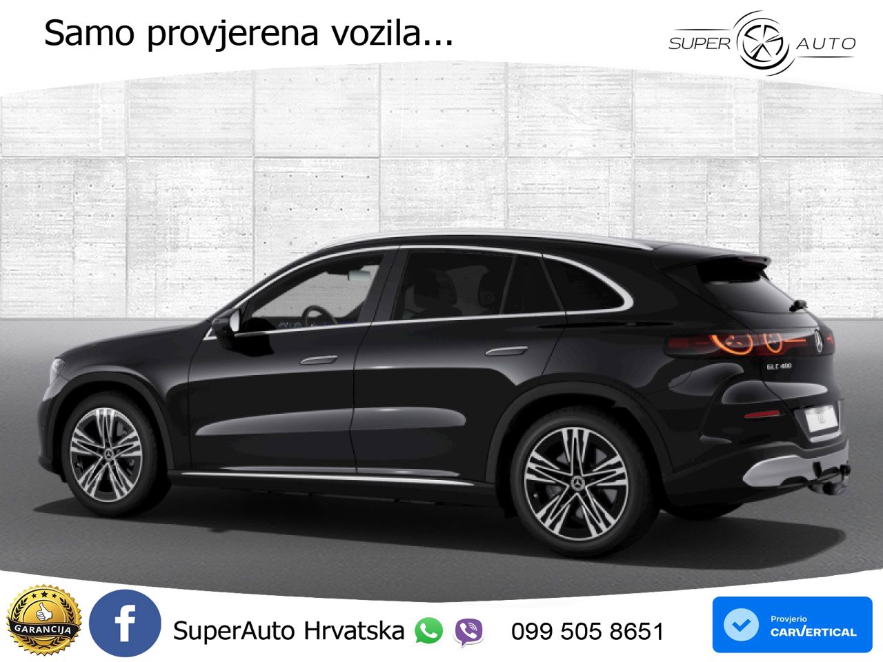 Mercedes GLC 400 94 kWh (489 KS) 4MATIC EQ Technology LED+GR SJED+ACC