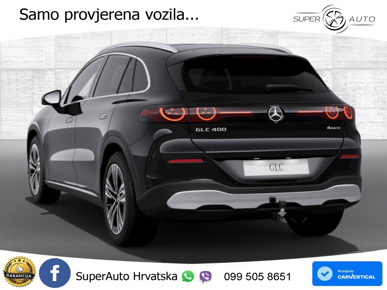 Mercedes GLC 400 94 kWh (489 KS) 4MATIC EQ Technology LED+GR SJED+ACC