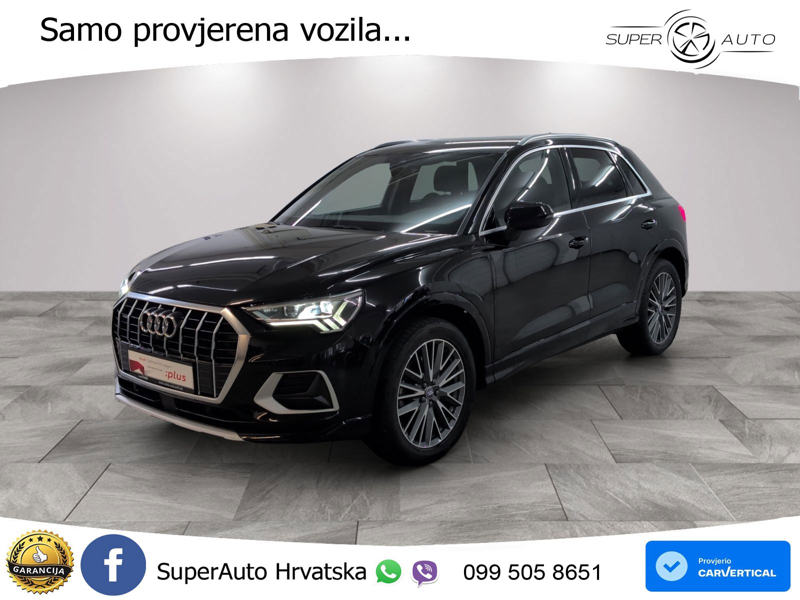 Audi Q3 40 TFSI (190 KS) quattro S tronic S line LED+GR SJED+ACC