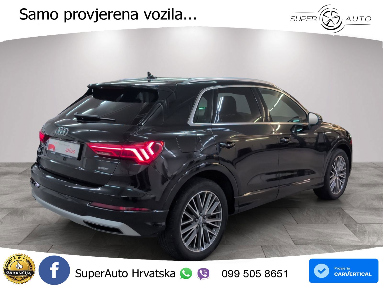 Audi Q3 40 TFSI (190 KS) quattro S tronic S line LED+GR SJED+ACC