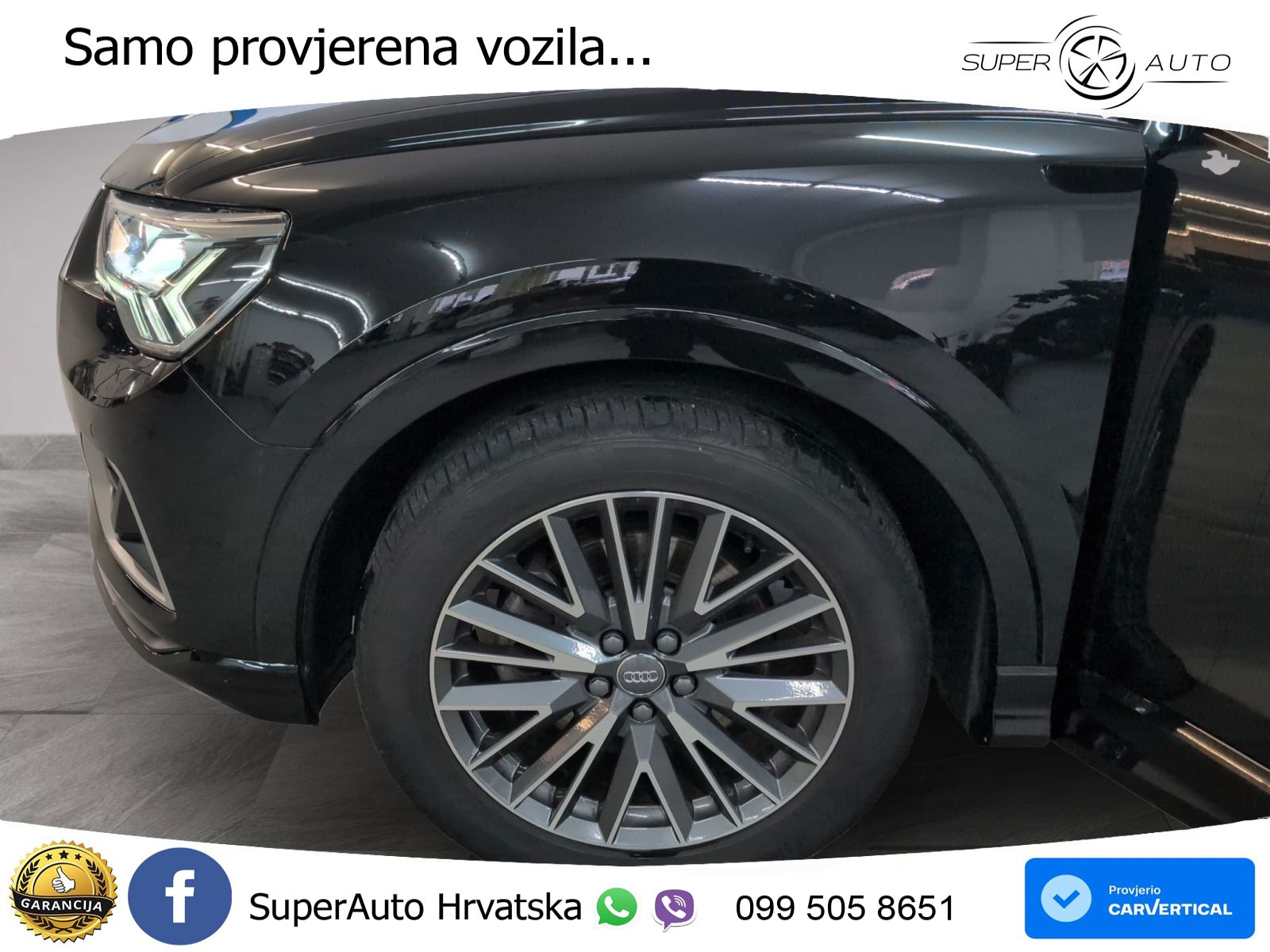 Audi Q3 40 TFSI (190 KS) quattro S tronic S line LED+GR SJED+ACC