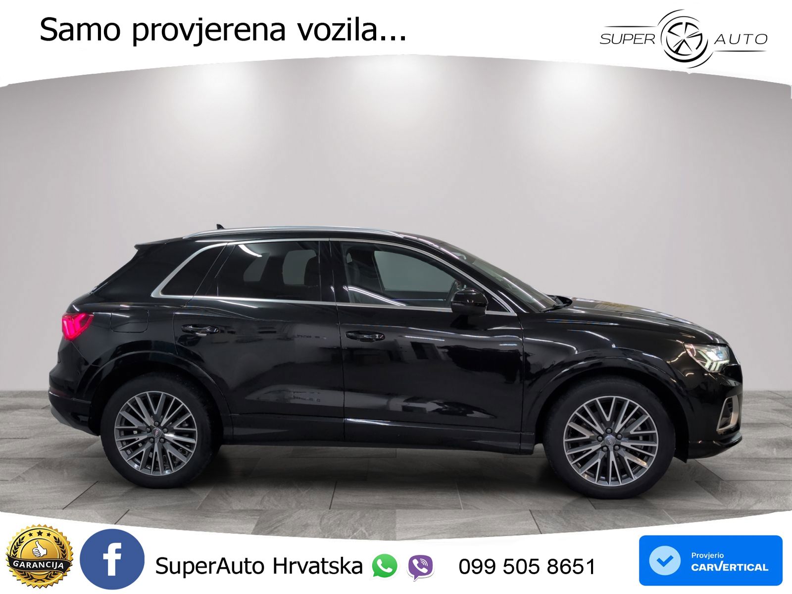 Audi Q3 40 TFSI (190 KS) quattro S tronic S line LED+GR SJED+ACC