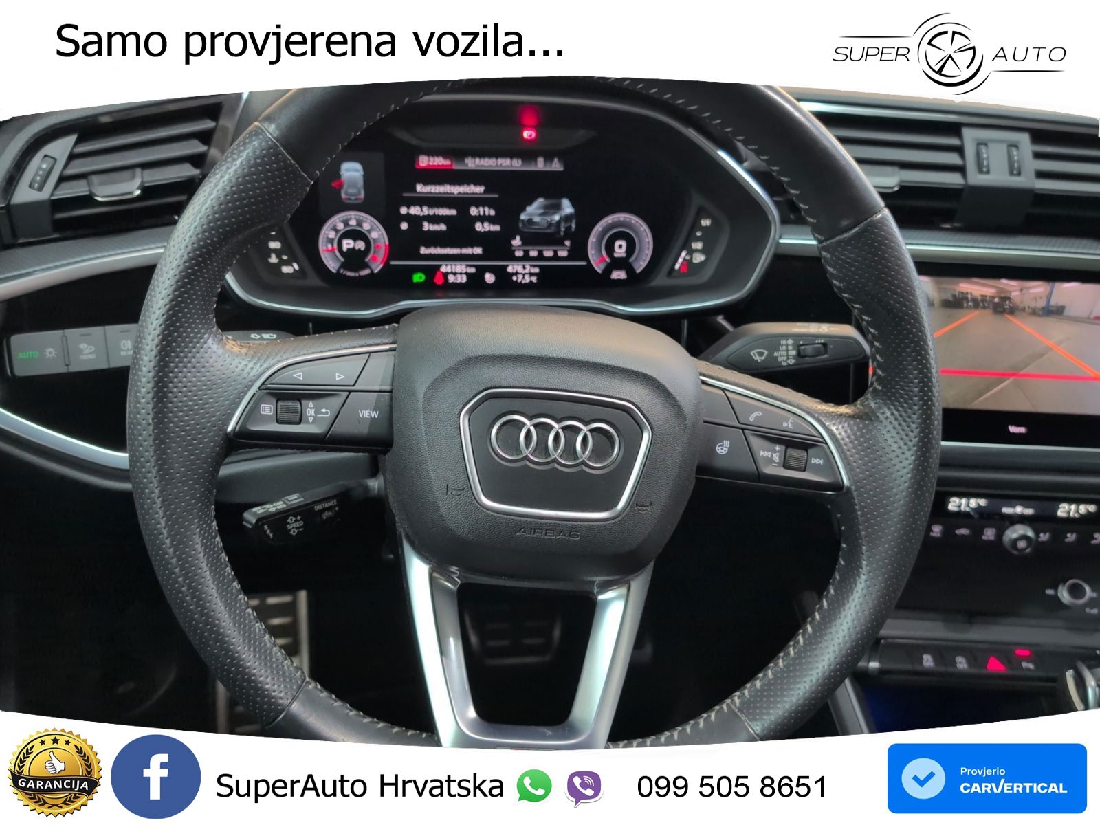 Audi Q3 40 TFSI (190 KS) quattro S tronic S line LED+GR SJED+ACC