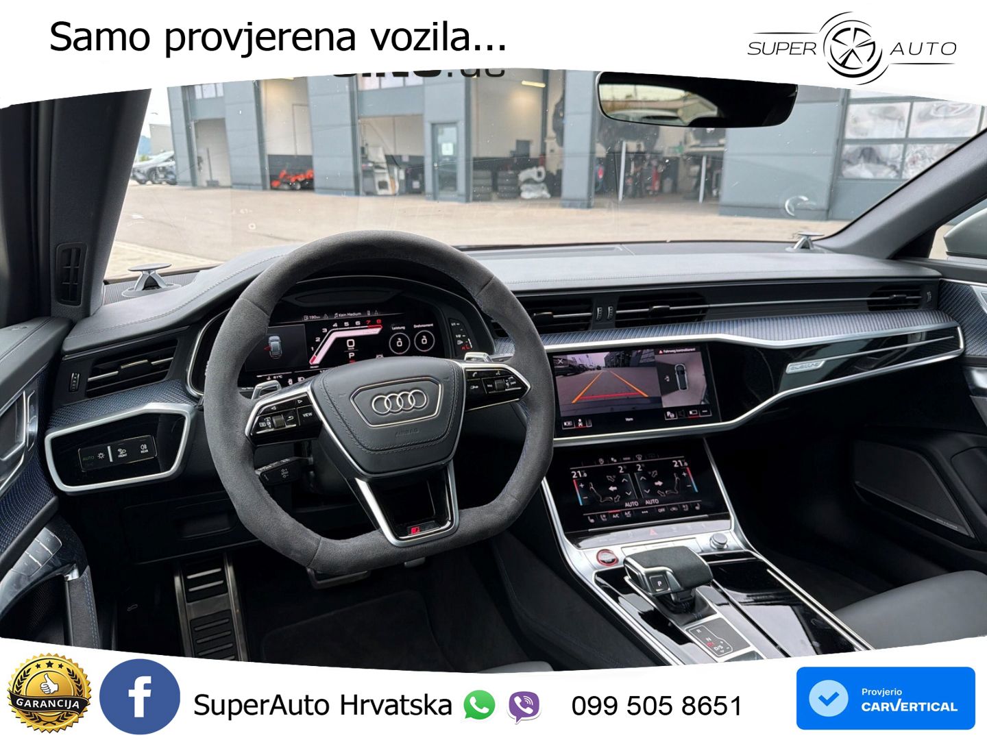 Audi RS6 Avant 4.0 TFSI V8 performance (630 KS)  quattro tiptronic MATRIX+GR SJED+KAM