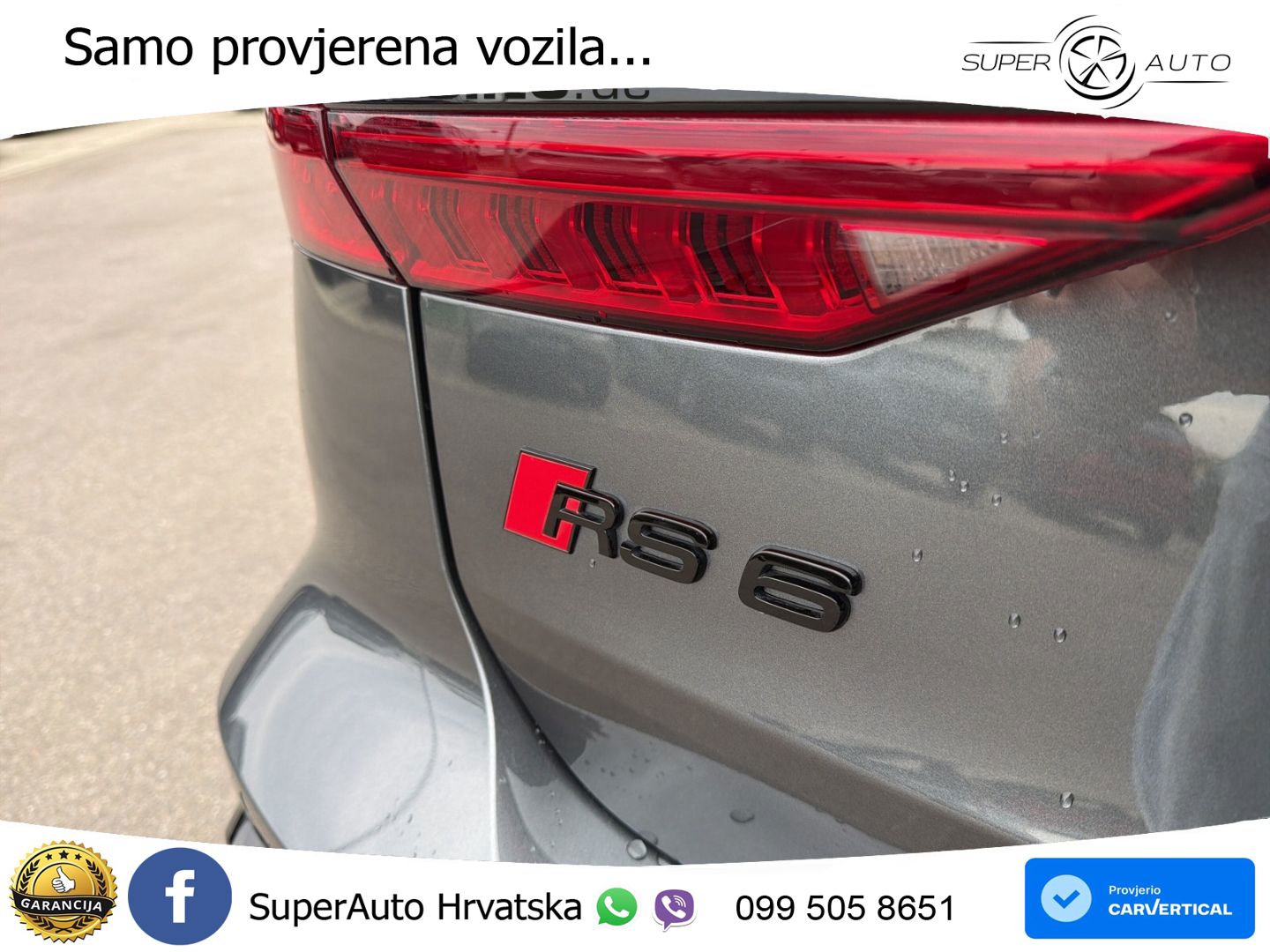 Audi RS6 Avant 4.0 TFSI V8 performance (630 KS)  quattro tiptronic MATRIX+GR SJED+KAM