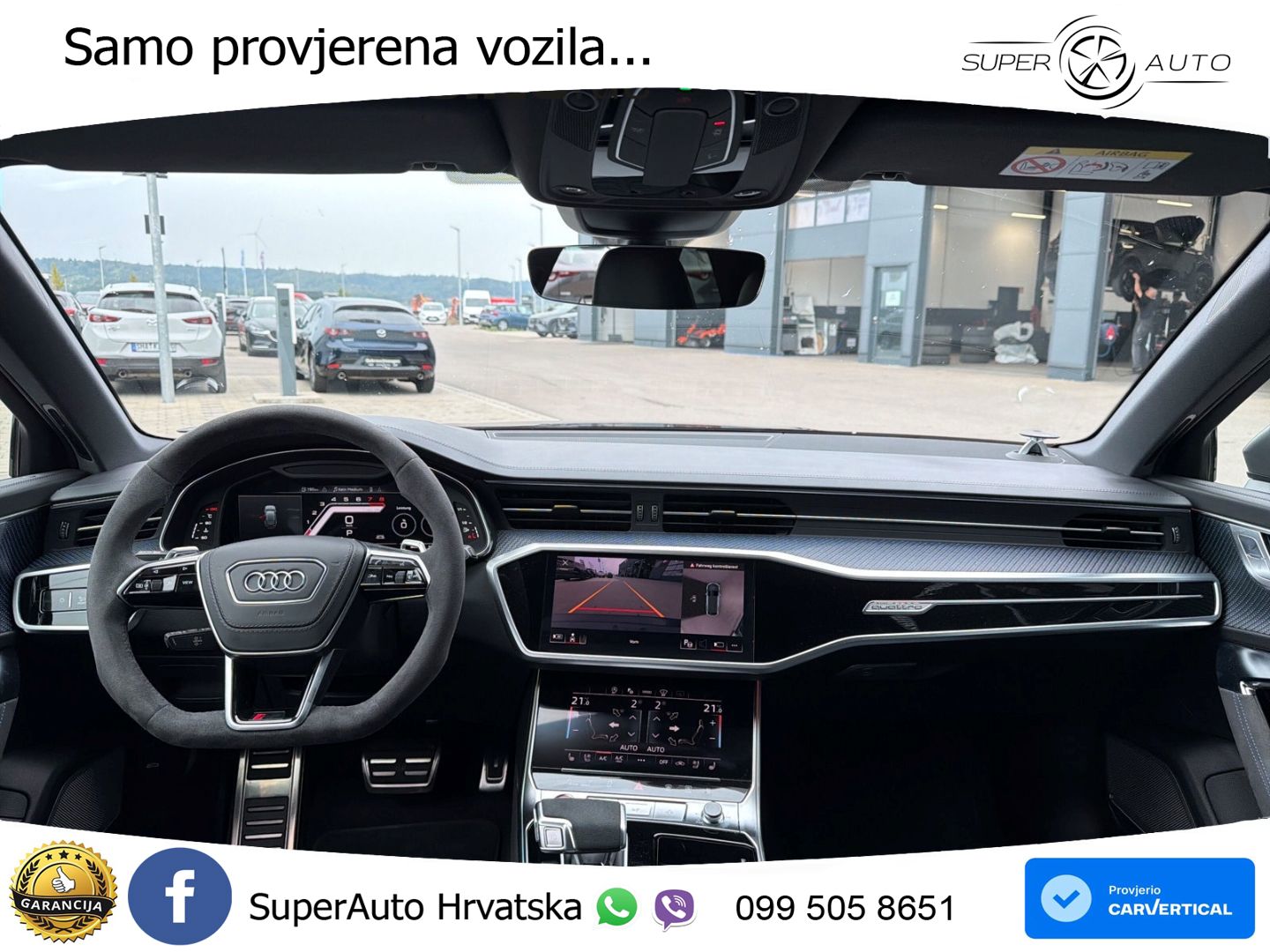 Audi RS6 Avant 4.0 TFSI V8 performance (630 KS)  quattro tiptronic MATRIX+GR SJED+KAM