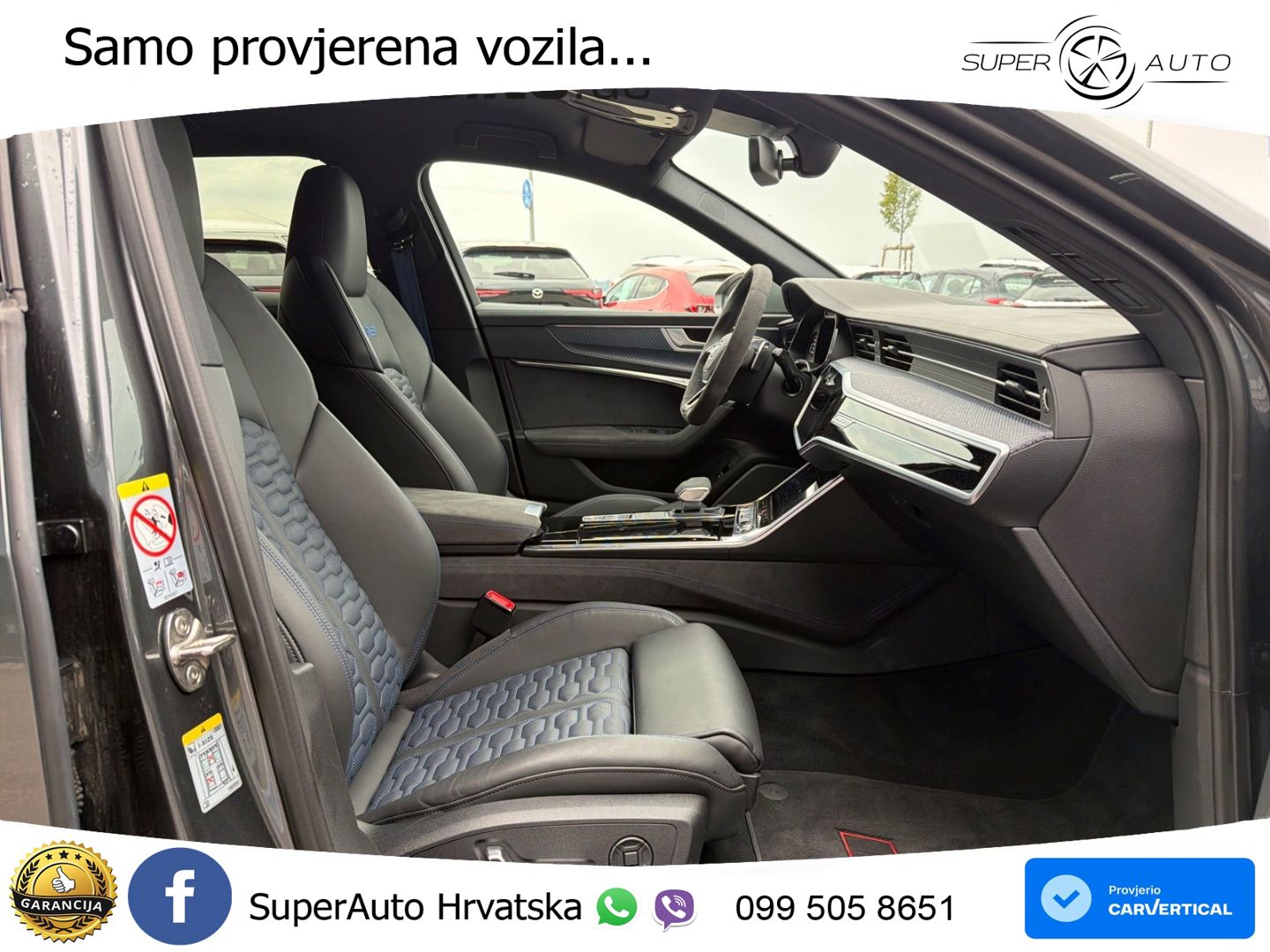 Audi RS6 Avant 4.0 TFSI V8 performance (630 KS)  quattro tiptronic MATRIX+GR SJED+KAM
