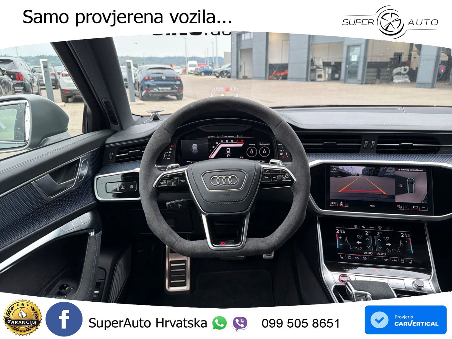 Audi RS6 Avant 4.0 TFSI V8 performance (630 KS)  quattro tiptronic MATRIX+GR SJED+KAM