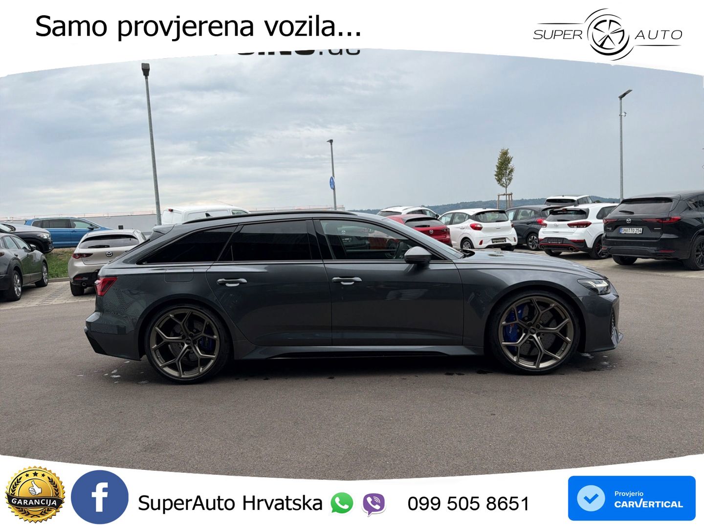 Audi RS6 Avant 4.0 TFSI V8 performance (630 KS)  quattro tiptronic MATRIX+GR SJED+KAM