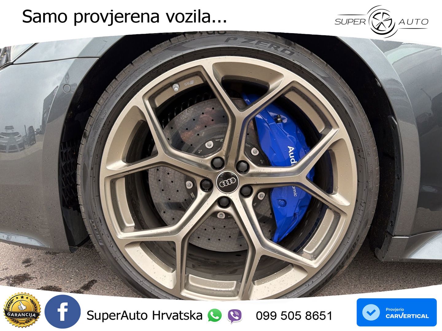Audi RS6 Avant 4.0 TFSI V8 performance (630 KS)  quattro tiptronic MATRIX+GR SJED+KAM