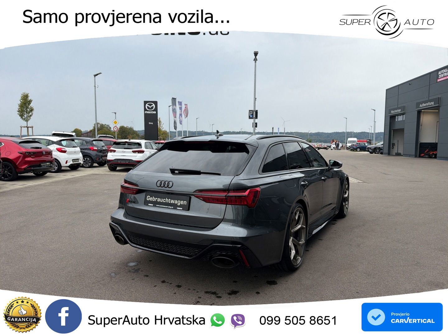 Audi RS6 Avant 4.0 TFSI V8 performance (630 KS)  quattro tiptronic MATRIX+GR SJED+KAM