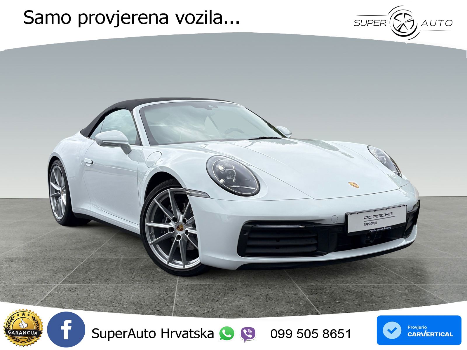 Porsche 911 Carrera Cabriolet 3.0 (385 KS) PDK LED+GR SJED+ACC