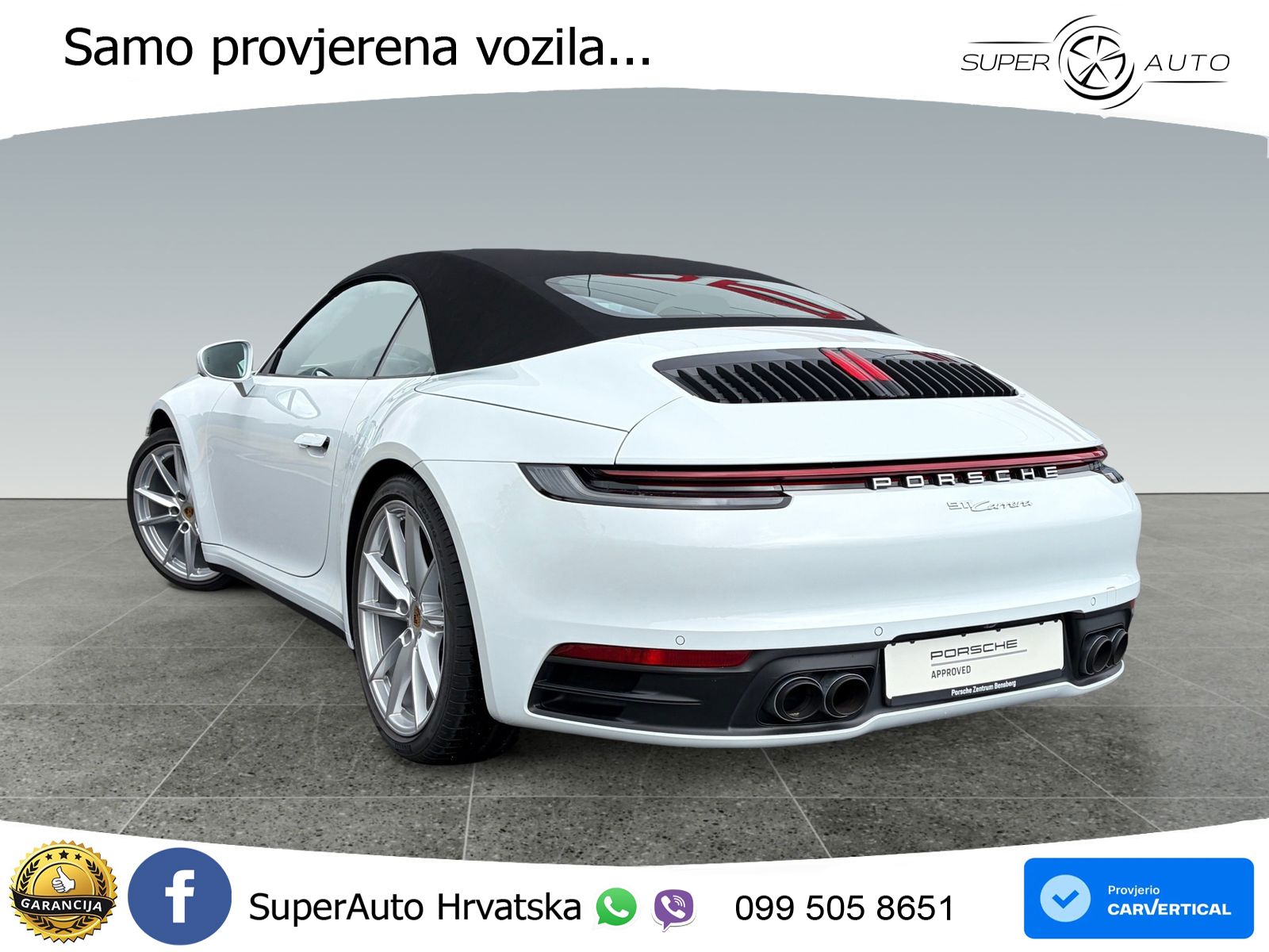 Porsche 911 Carrera Cabriolet 3.0 (385 KS) PDK LED+GR SJED+ACC