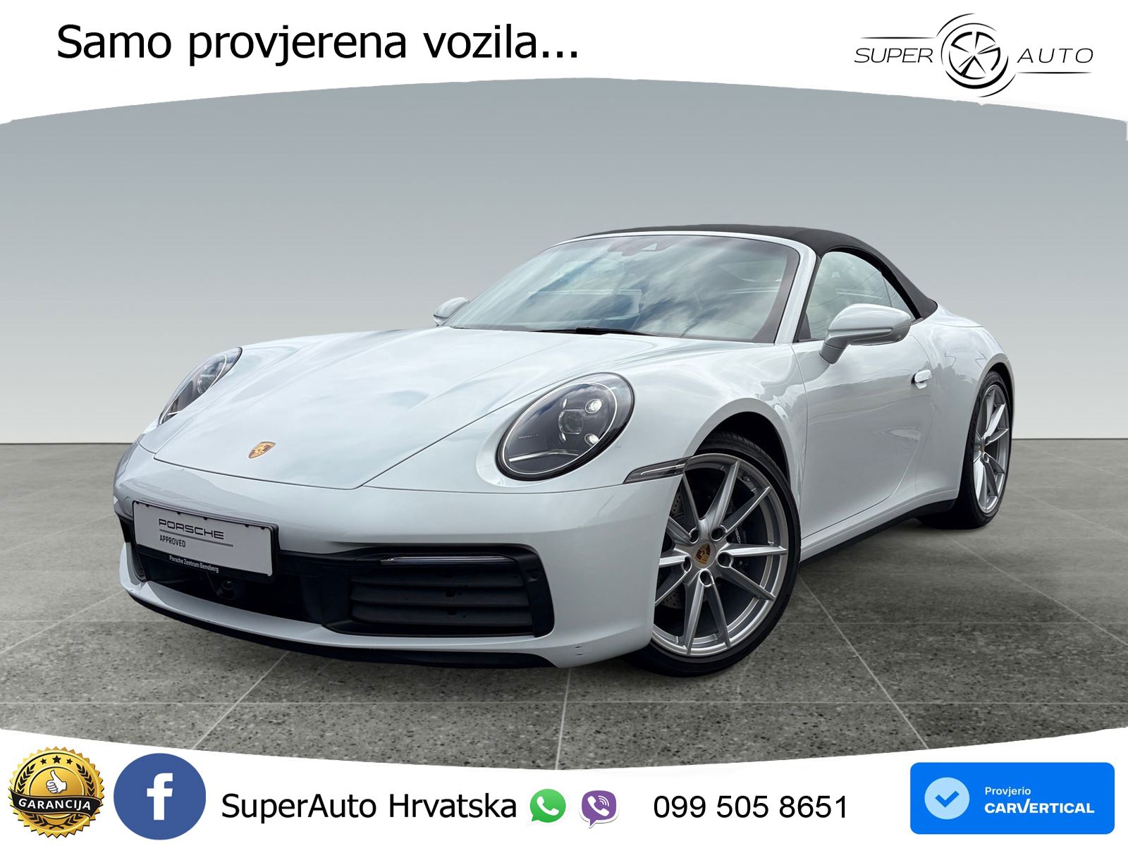 Porsche 911 Carrera Cabriolet 3.0 (385 KS) PDK LED+GR SJED+ACC