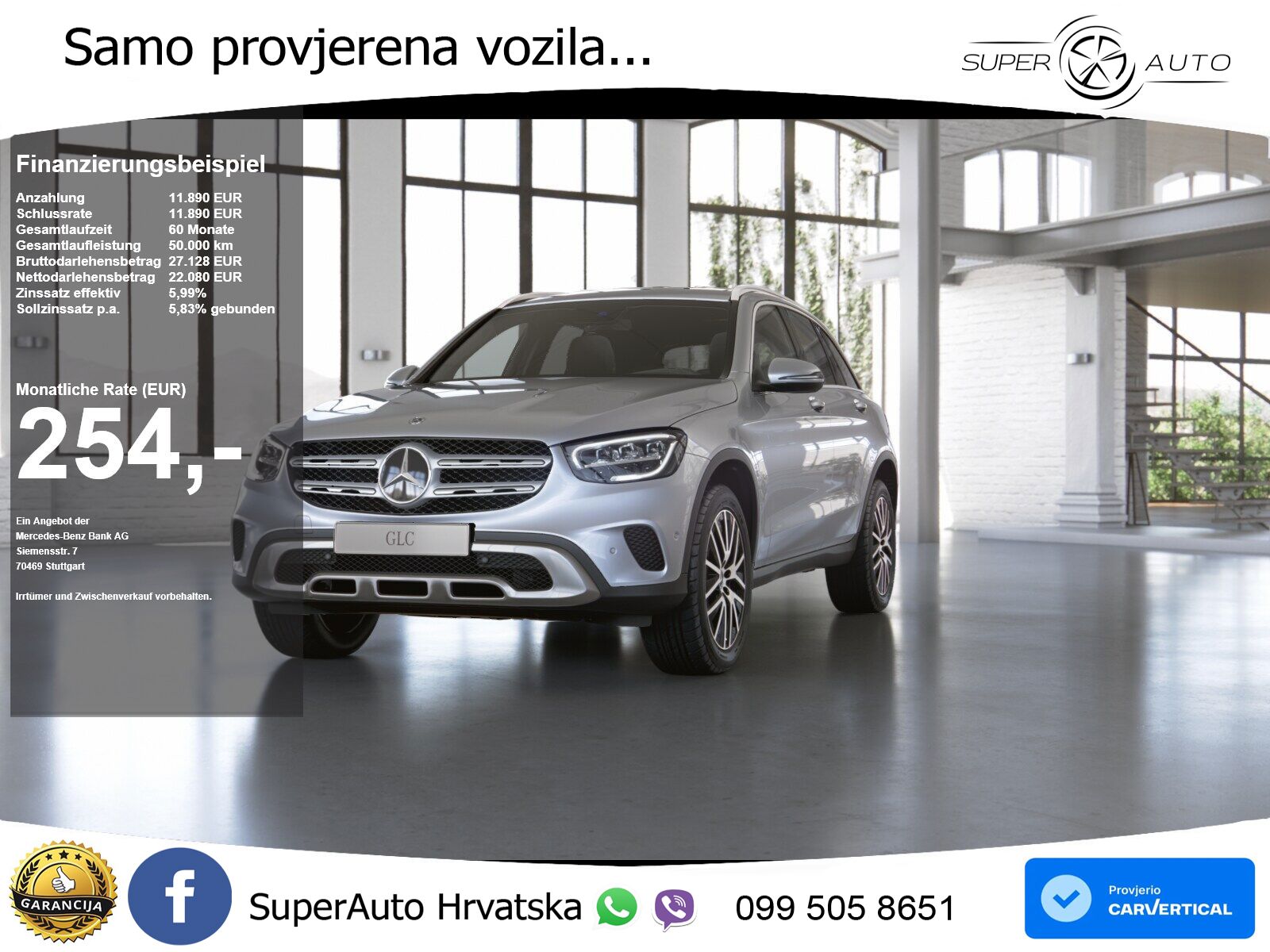 Mercedes GLC 300de (306 KS) 4MATIC 9G-TRONIC