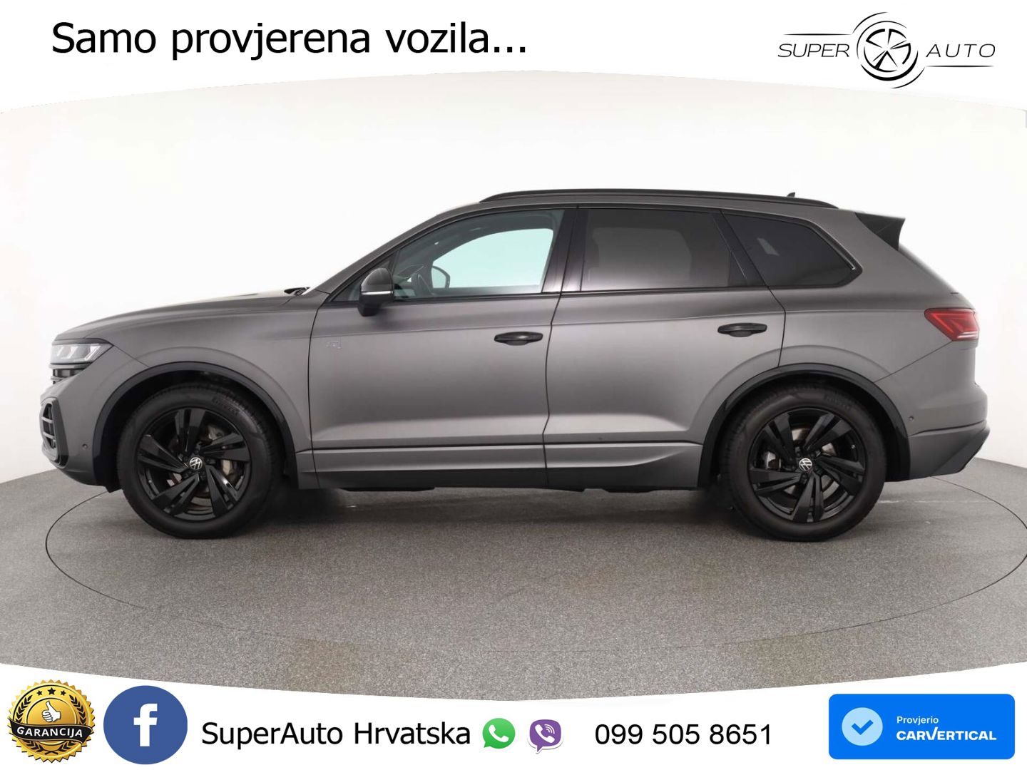 Volkswagen Touareg 3.0 V6 TDI (286 KS) 4MOTION Tiptronic ZRAČNI+ACC+GR SJED+KAM