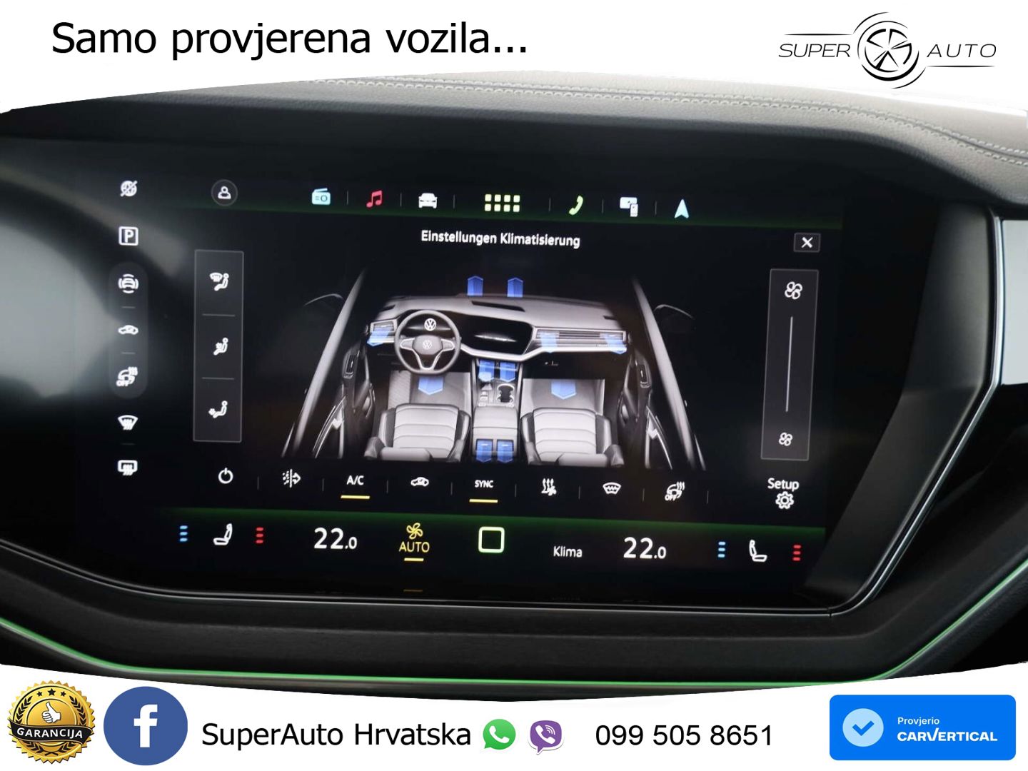 Volkswagen Touareg 3.0 V6 TDI (286 KS) 4MOTION Tiptronic ZRAČNI+ACC+GR SJED+KAM