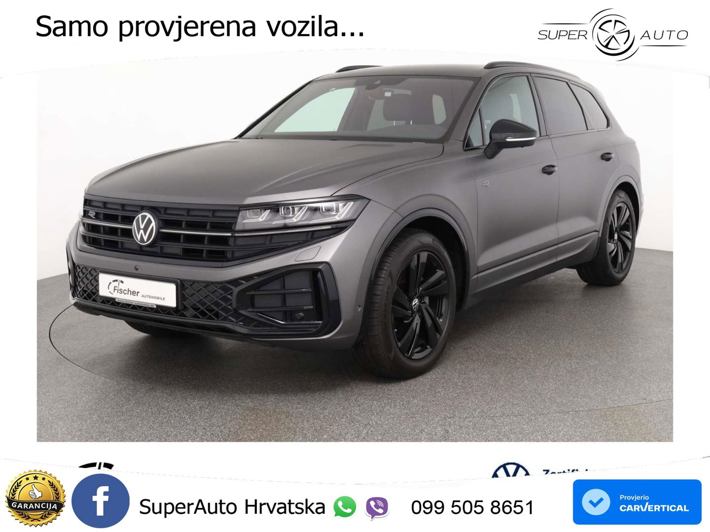 Volkswagen Touareg 3.0 V6 TDI (286 KS) 4MOTION Tiptronic ZRAČNI+ACC+GR SJED+KAM