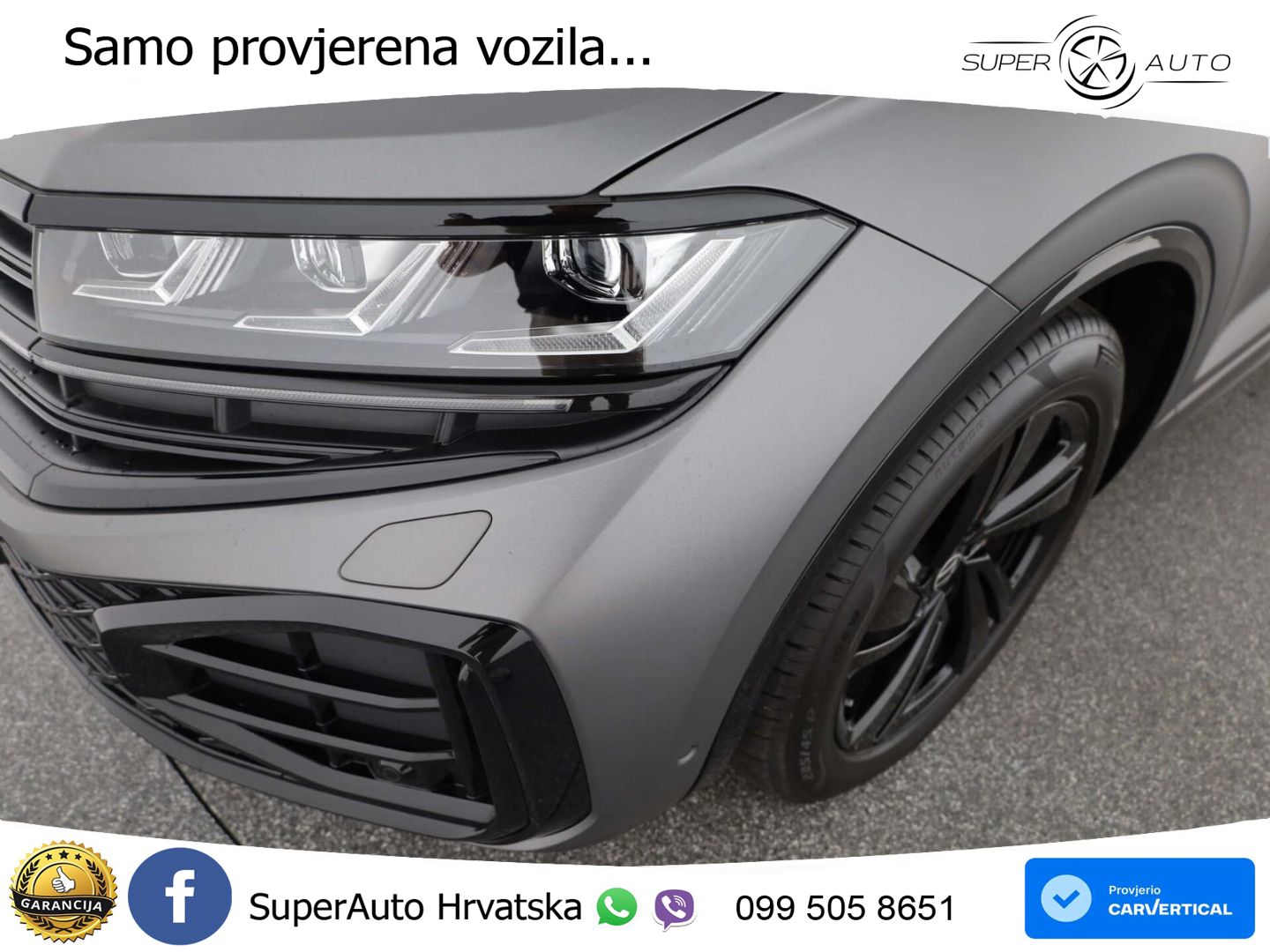 Volkswagen Touareg 3.0 V6 TDI (286 KS) 4MOTION Tiptronic ZRAČNI+ACC+GR SJED+KAM