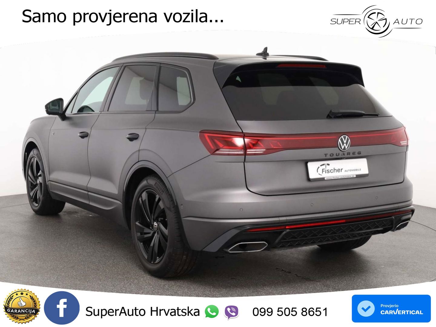 Volkswagen Touareg 3.0 V6 TDI (286 KS) 4MOTION Tiptronic ZRAČNI+ACC+GR SJED+KAM