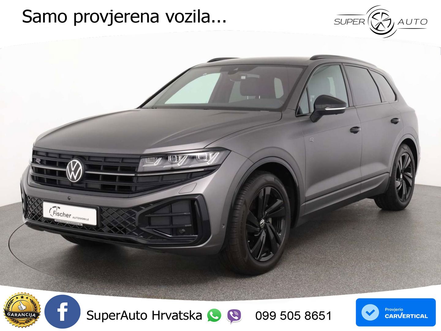 Volkswagen Touareg 3.0 V6 TDI (286 KS) 4MOTION Tiptronic ZRAČNI+ACC+GR SJED+KAM