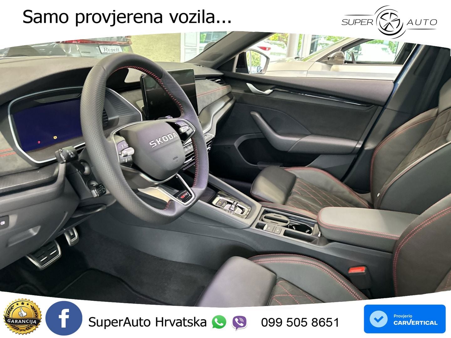 Škoda Octavia Combi RS 2.0 TSI (265 KS) DSG MATRIX+GR SJED+KAM