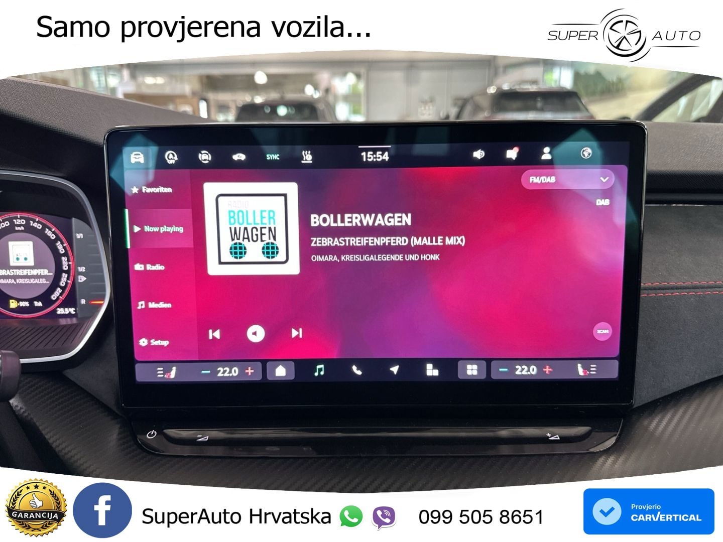 Škoda Octavia Combi RS 2.0 TSI (265 KS) DSG MATRIX+GR SJED+KAM