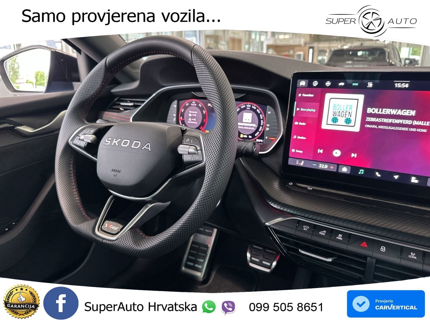 Škoda Octavia Combi RS 2.0 TSI (265 KS) DSG MATRIX+GR SJED+KAM