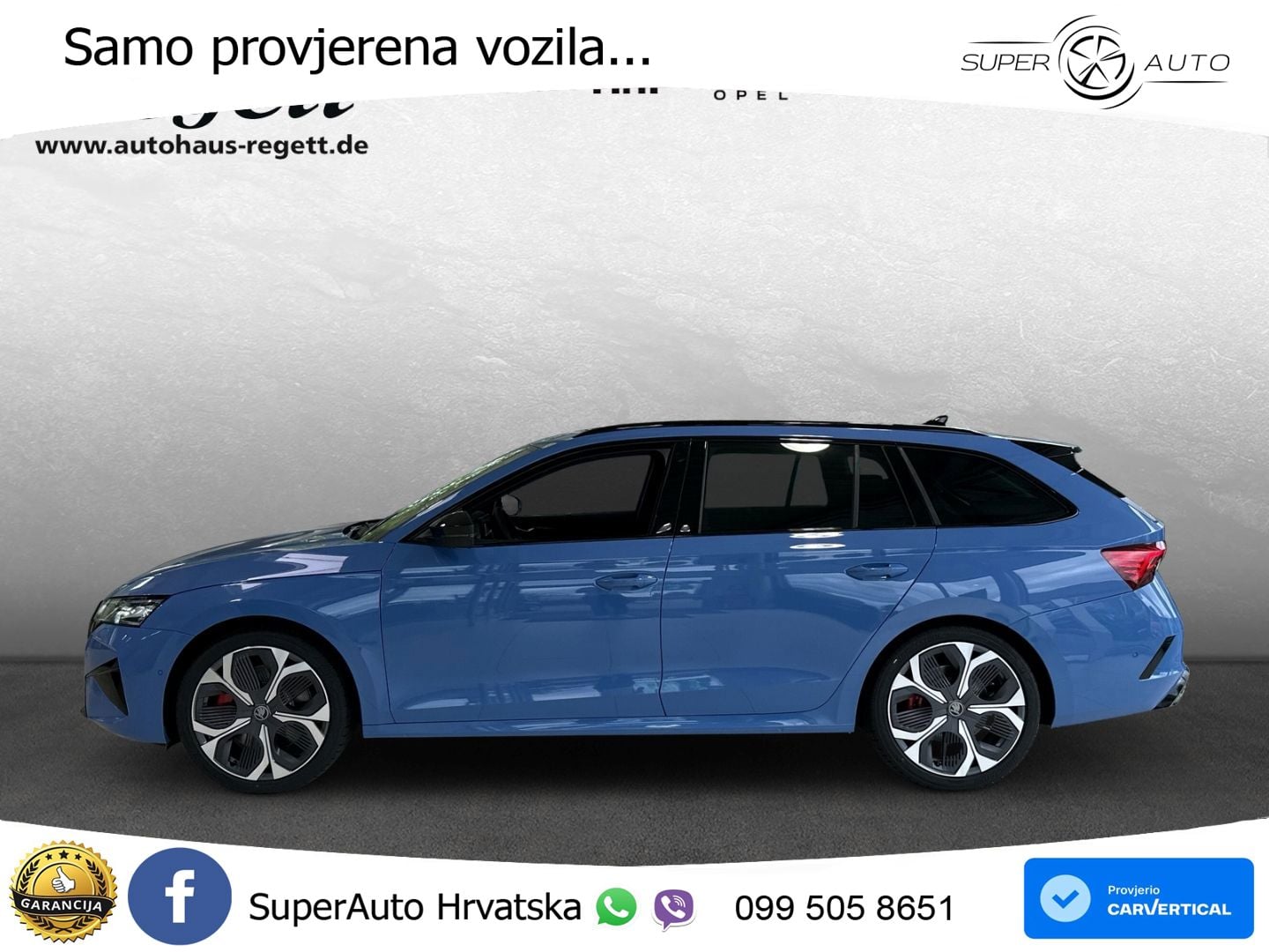 Škoda Octavia Combi RS 2.0 TSI (265 KS) DSG MATRIX+GR SJED+KAM