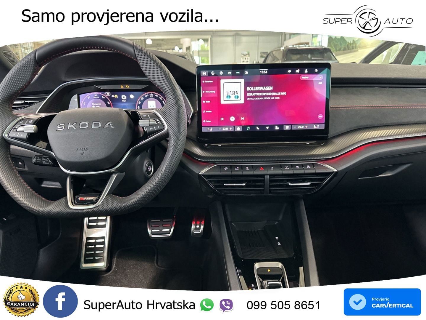 Škoda Octavia Combi RS 2.0 TSI (265 KS) DSG MATRIX+GR SJED+KAM