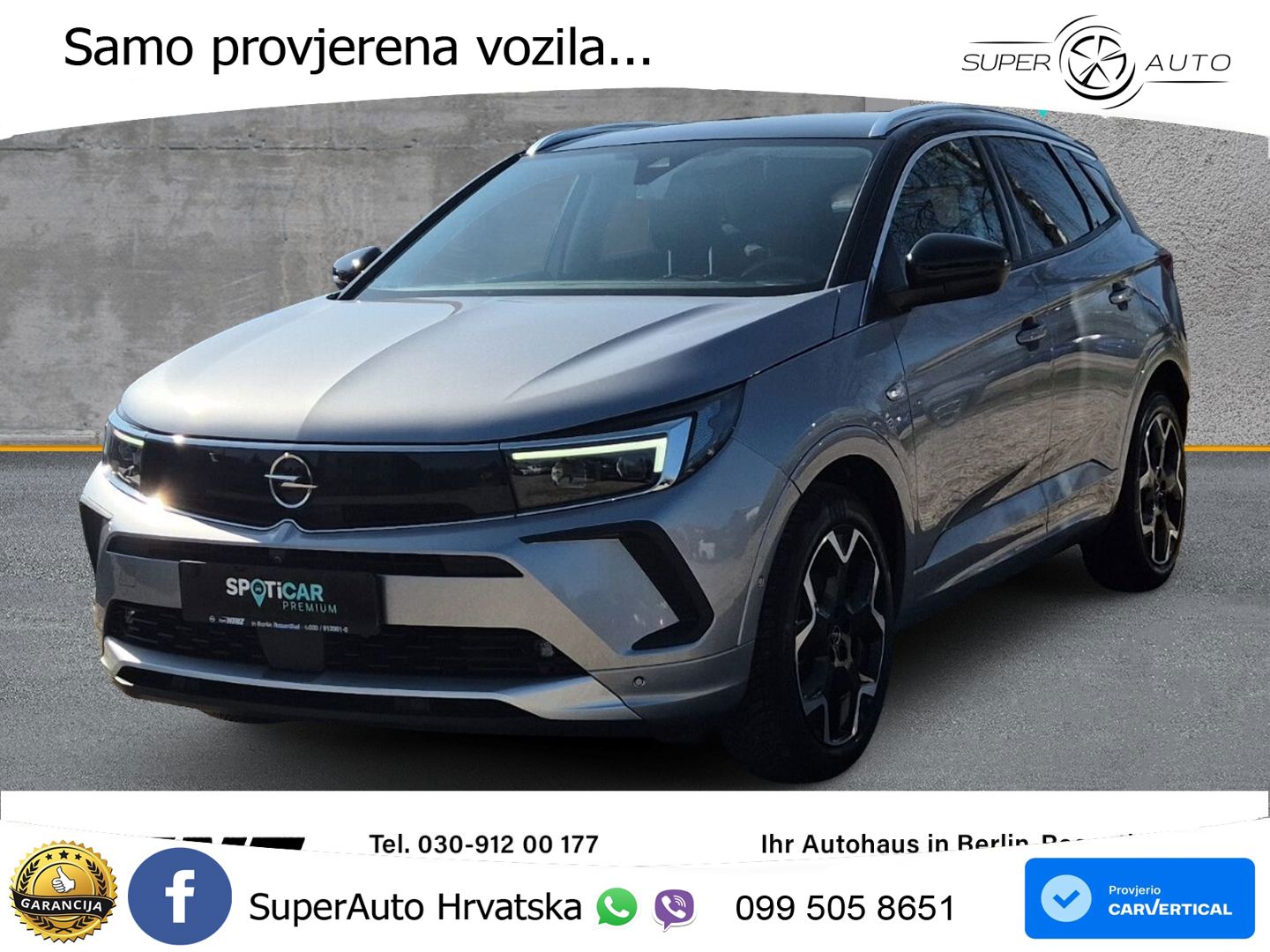 Opel Grandland 1.2i Turbo (130 KS) Automatic Ultimate