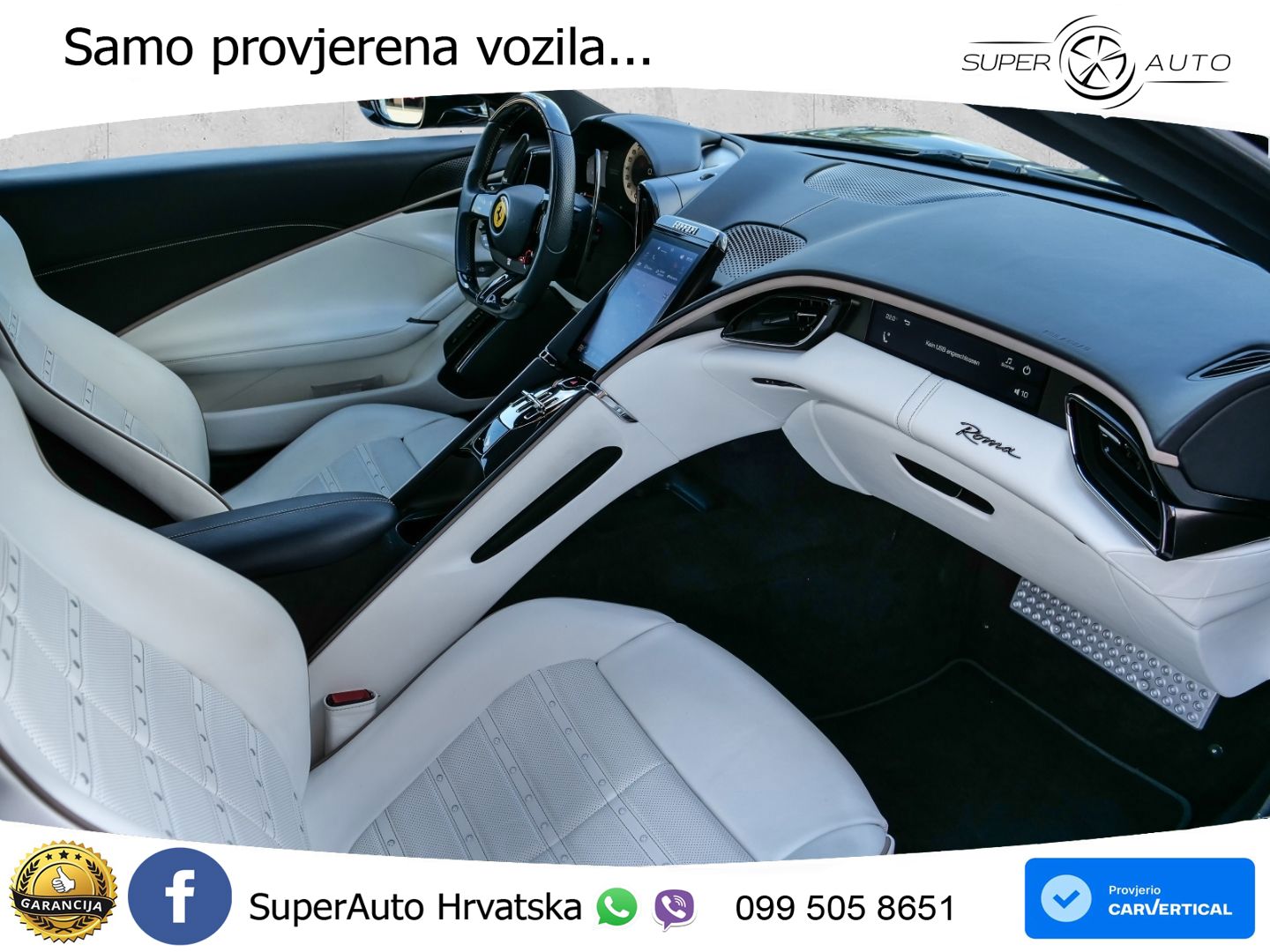 Ferrari Roma Spider 3.9 V8 (620 KS) F1 DCT MATRIX+GR SJED+KAM