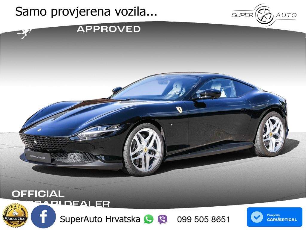 Ferrari Roma Spider 3.9 V8 (620 KS) F1 DCT MATRIX+GR SJED+KAM
