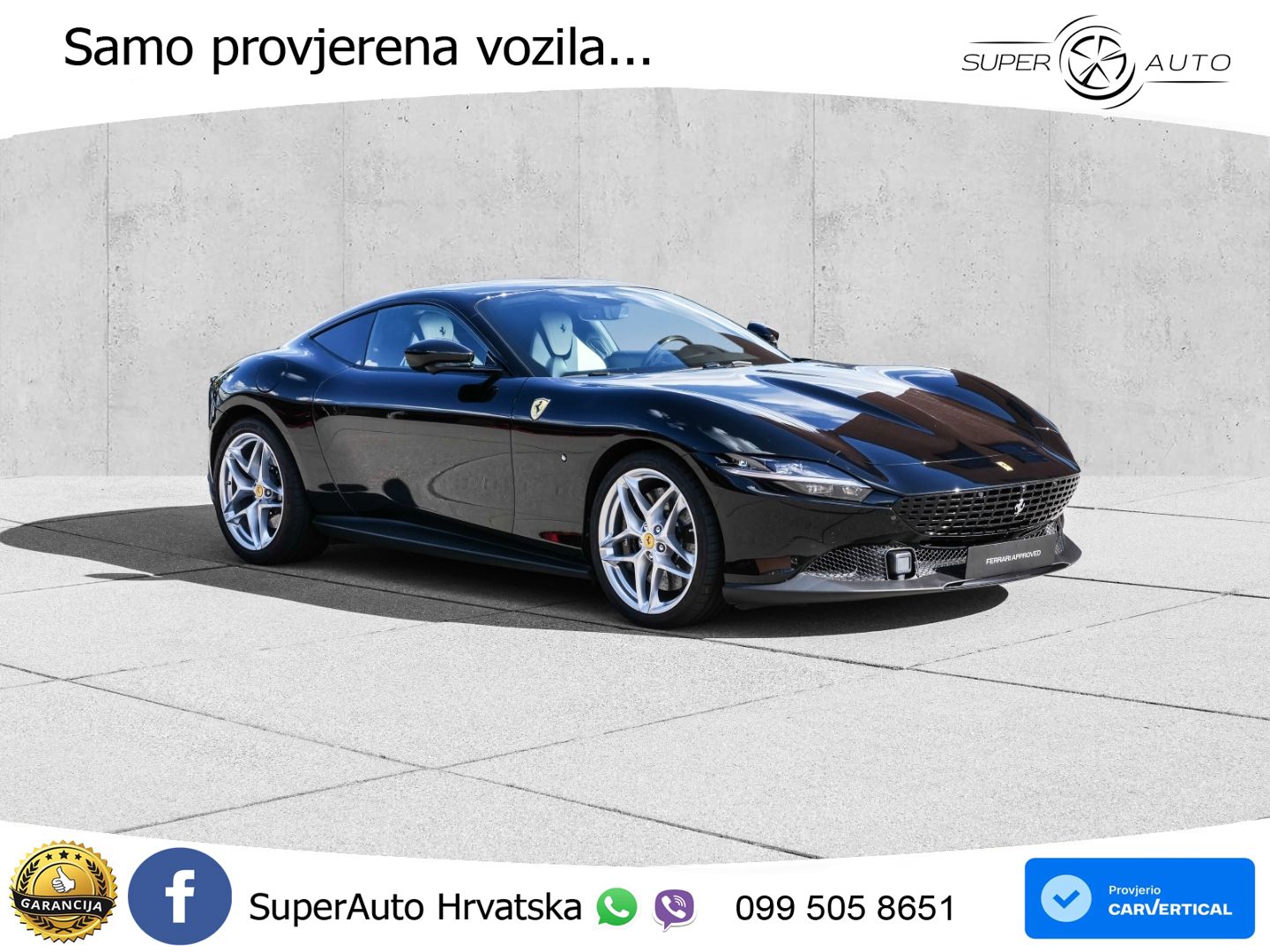 Ferrari Roma Spider 3.9 V8 (620 KS) F1 DCT MATRIX+GR SJED+KAM